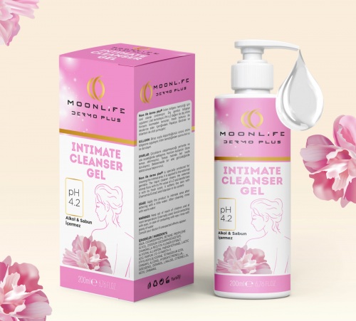Moonlife �ntim Jel  Lipozomal (Alkol Sabun ��ermez)200 ML
