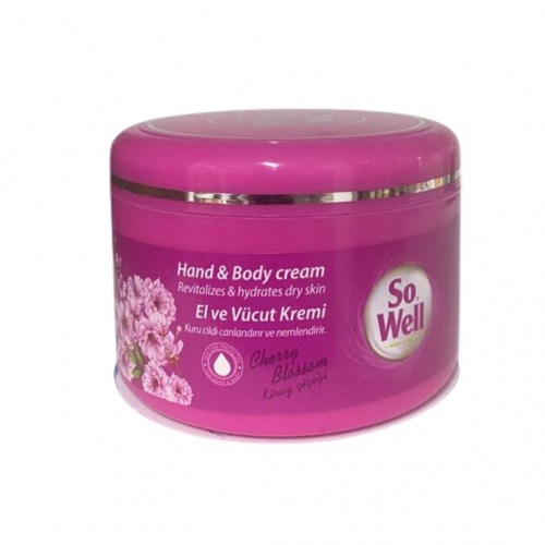SoWell Kiraz �i�e�i El ve Vucut Kremi 250 ml