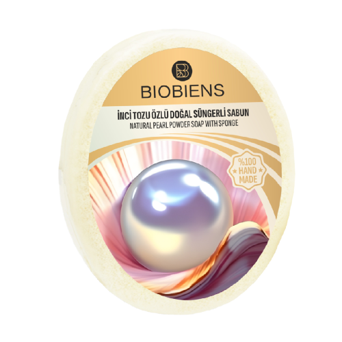 BioBiens �nci Tozu �zl� Do�al S�ngerli Sabun 135gr