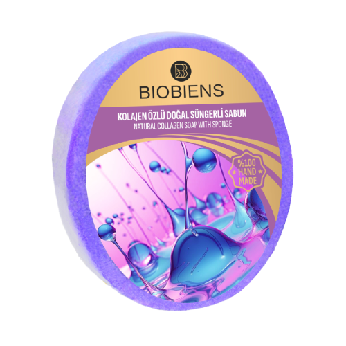 BioBiens Kolajen �zl� Do�al S�ngerli Sabun 135gr