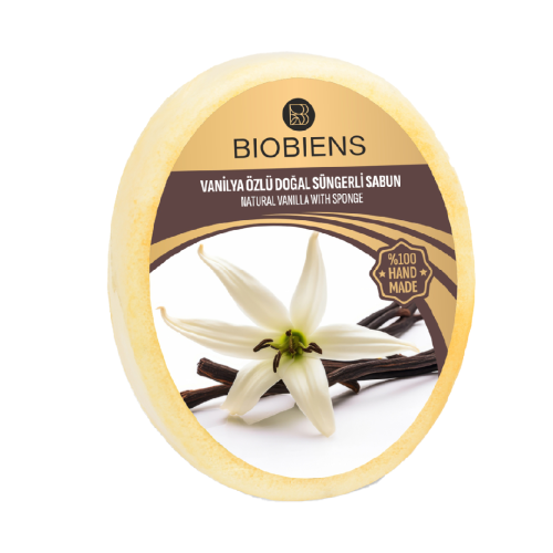 BioBiens Vanilya �zl� Do�al S�ngerli Sabun 135gr