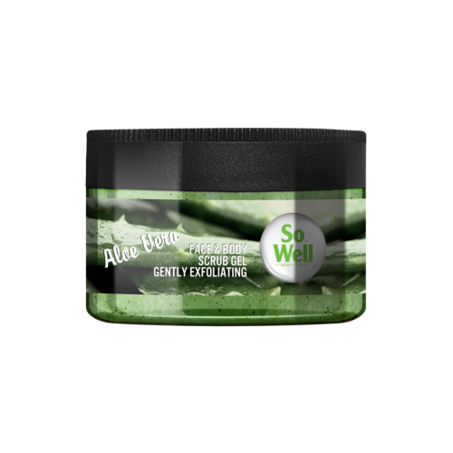So Well Scrub Face&Body 300Ml Alovera